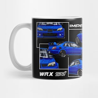 Impreza hawkeye WRX STI, JDM Mug